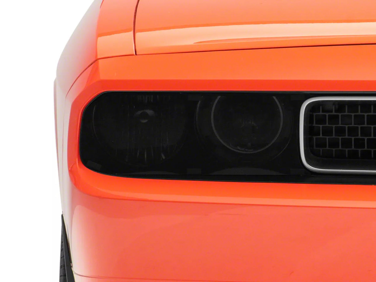 Speedform Rear Center Tail Light Cover; Smoked (08-14 Challenger)