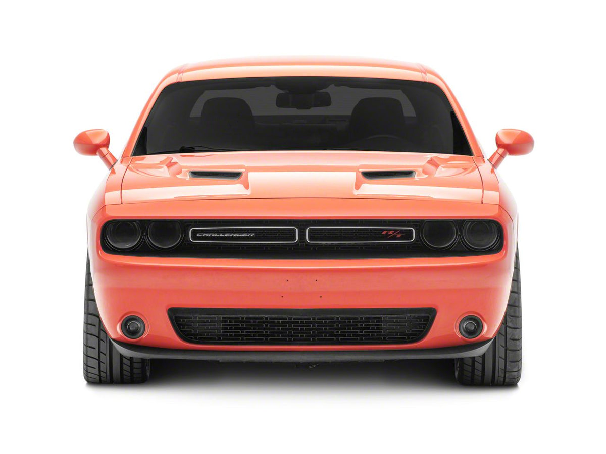 SpeedForm Headlight Covers; Smoked (15-23 Challenger)