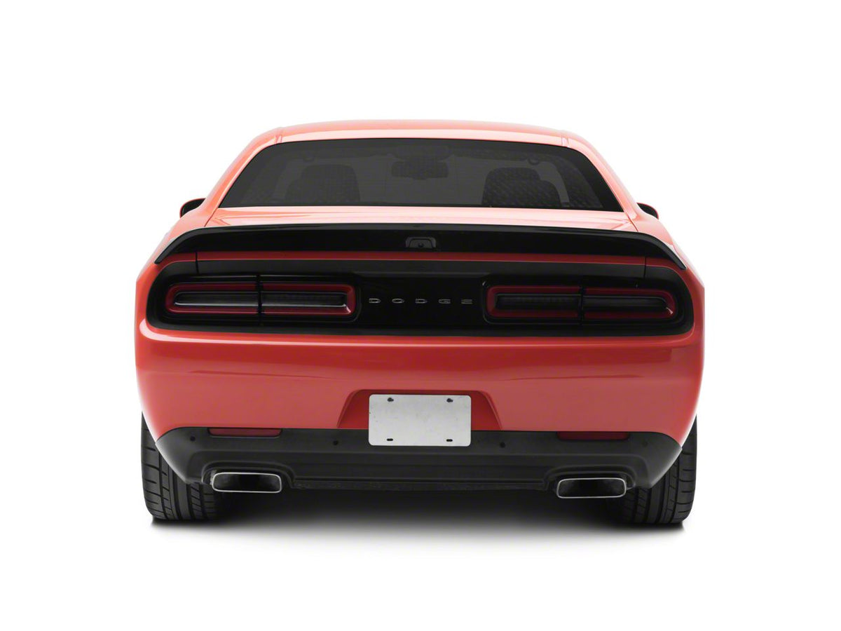 SpeedForm Hellcat Style Rear Spoiler; Gloss Black (15-23 Challenger)