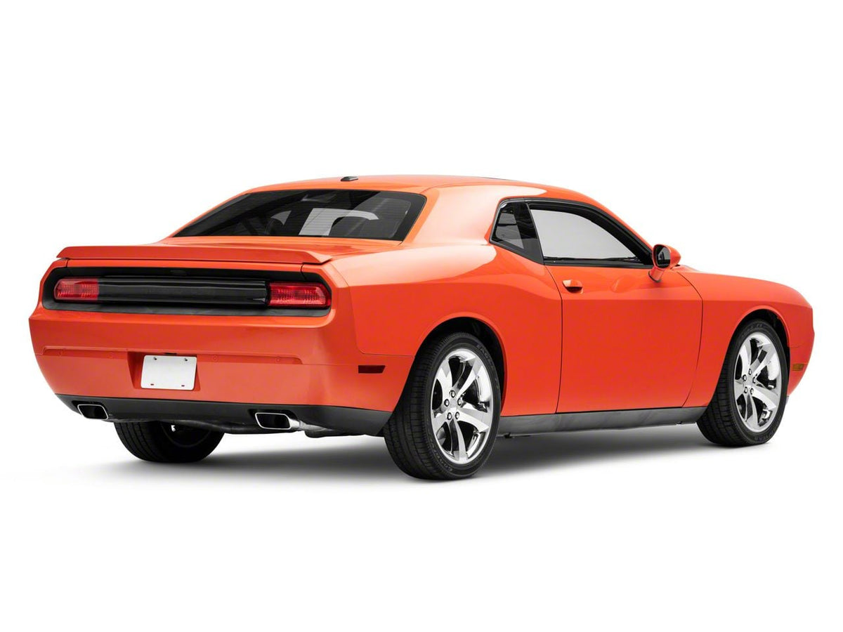 Speedform Rear Center Tail Light Cover; Smoked (08-14 Challenger)