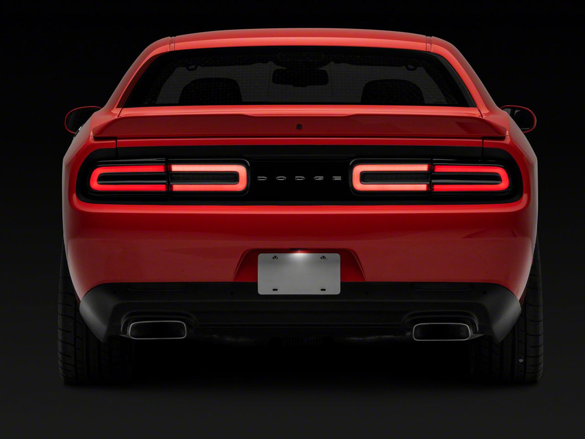 SpeedForm Tail Light Covers; Smoked (15-23 Challenger)