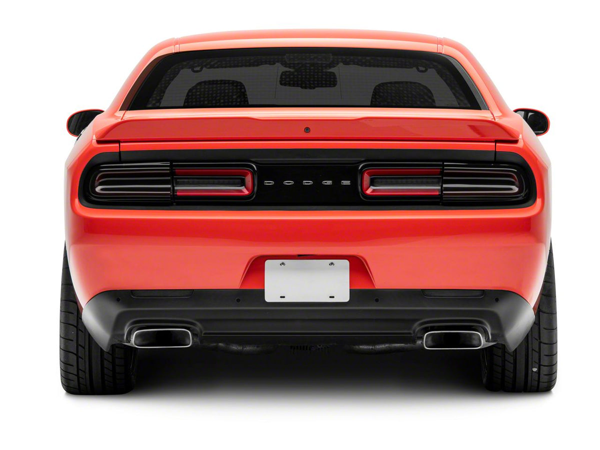 SpeedForm Tail Light Covers; Smoked (15-23 Challenger)