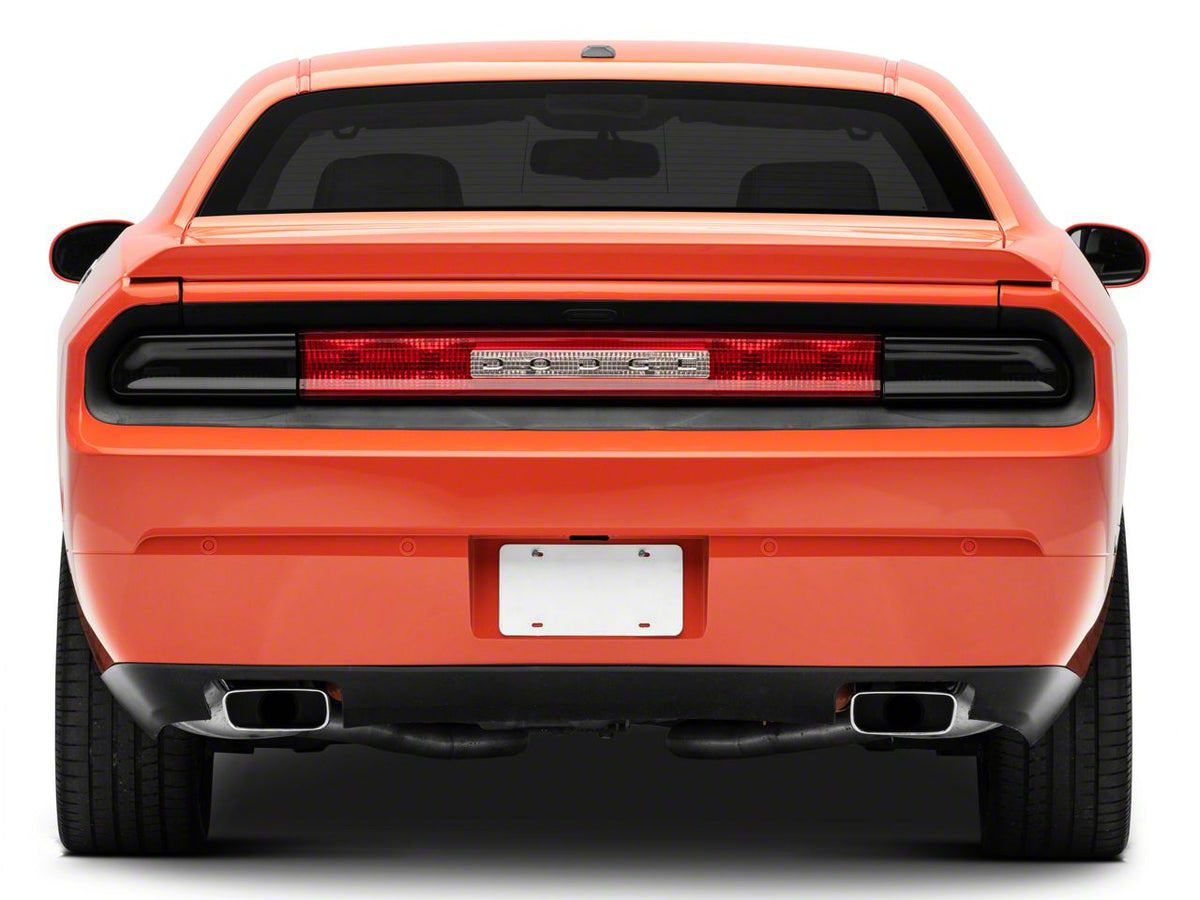 SpeedForm Tail Light Covers; Smoked (08-14 Challenger)