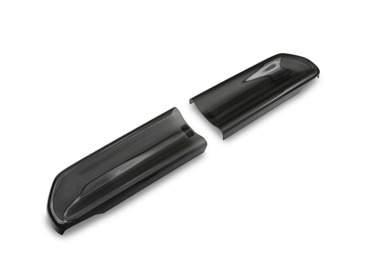 SpeedForm Tail Light Covers; Smoked (08-14 Challenger)