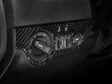 SpeedForm Headlight Switch Panel Trim; Carbon Fiber (11-23 Charger)