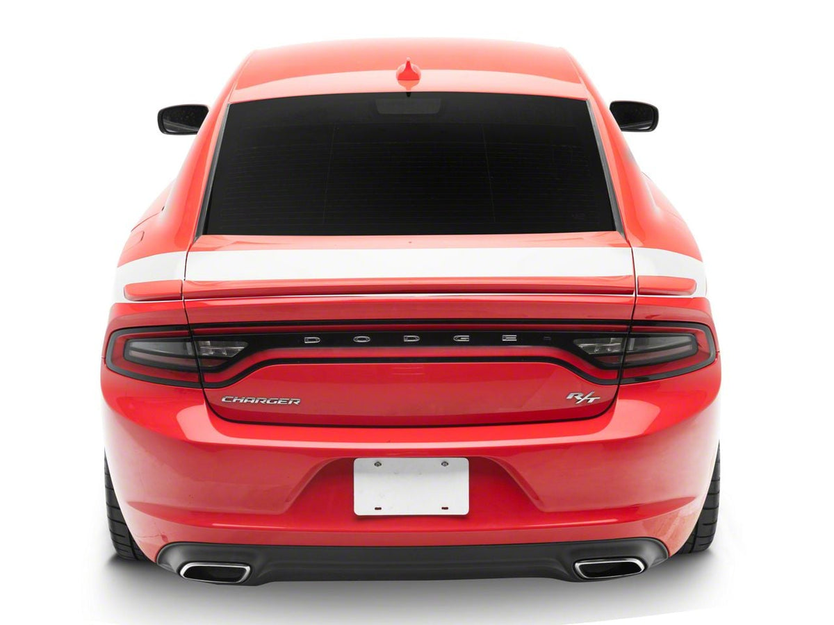 SEC10 Tail Graphic; White (11-23 Charger)