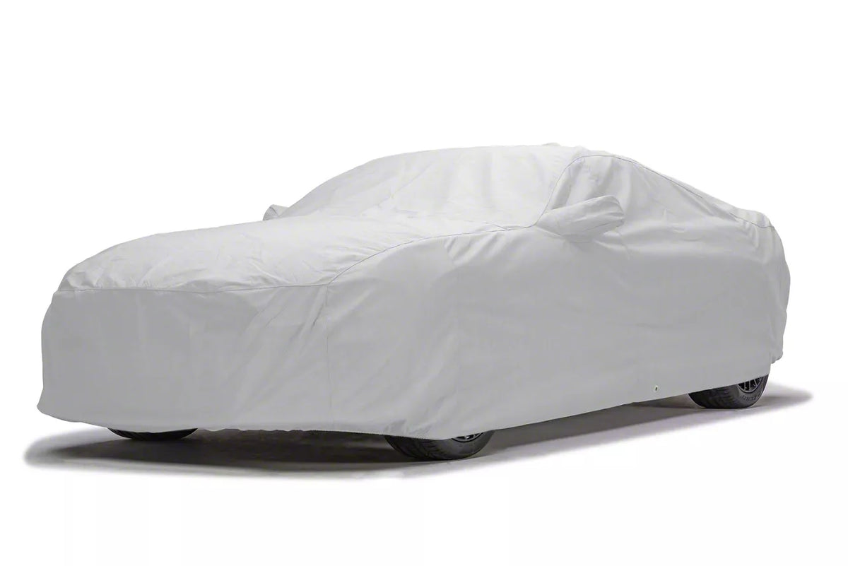 SpeedForm 5-Layer All Climate Car Cover; Gray (20-26 Corvette C8 w/ High Wing)