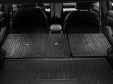SpeedForm Molded Rear Seat Back Protector; Black (21-26 Mustang Mach-E)