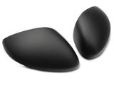 SpeedForm Side Mirror Covers; Matte Black (21-25 Mustang Mach-E)