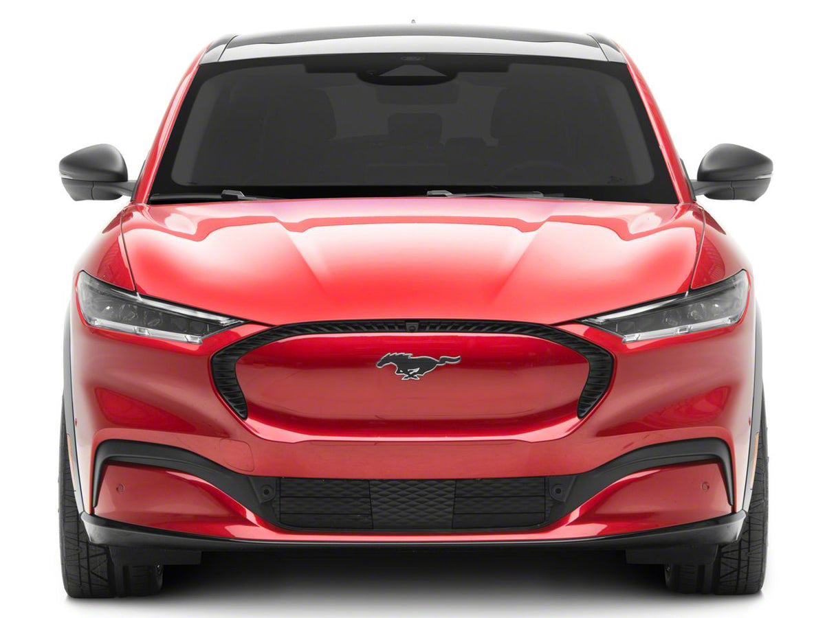 SpeedForm Side Mirror Covers; Matte Black (21-25 Mustang Mach-E)