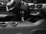 Speedform 6-Speed Leather Shift Knob; Black (24-26 Mustang Gt, Dark Horse)