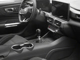 Speedform 6-Speed Leather Shift Knob; Black (24-26 Mustang Gt, Dark Horse)
