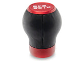 Speedform 6-Speed Leather Shift Knob; Red (24-26 Mustang Gt, Dark Horse)
