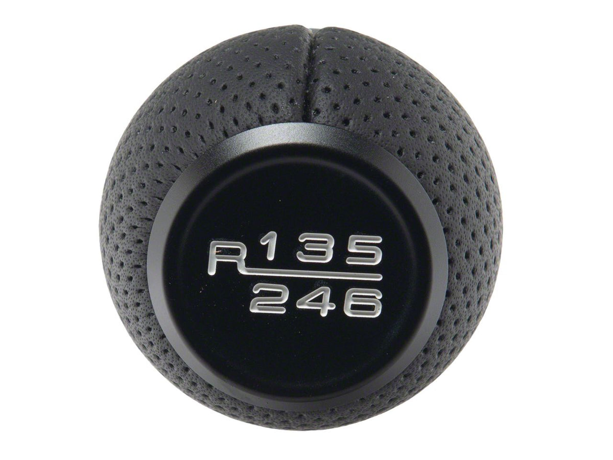 Speedform 6-Speed Shift Knob; Black (24-26 Mustang Gt, Dark Horse)