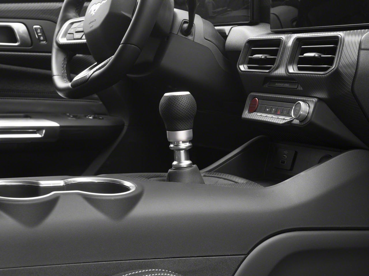 Speedform 6-Speed Shift Knob; Silver (24-26 Mustang Gt, Dark Horse)