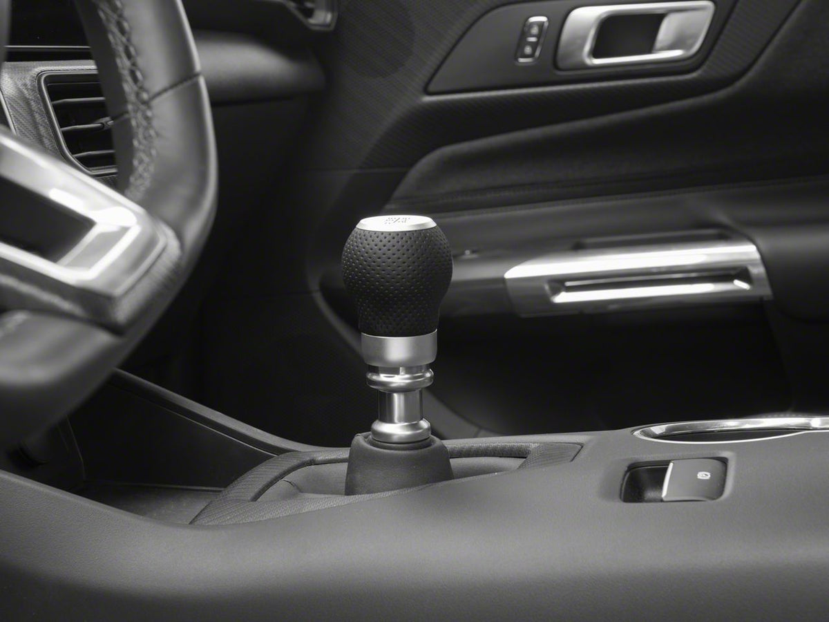 Speedform 6-Speed Shift Knob; Silver (24-26 Mustang Gt, Dark Horse)