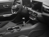 Speedform 6-Speed Suede Shift Knob; Silver (24-26 Mustang Gt, Dark Horse)