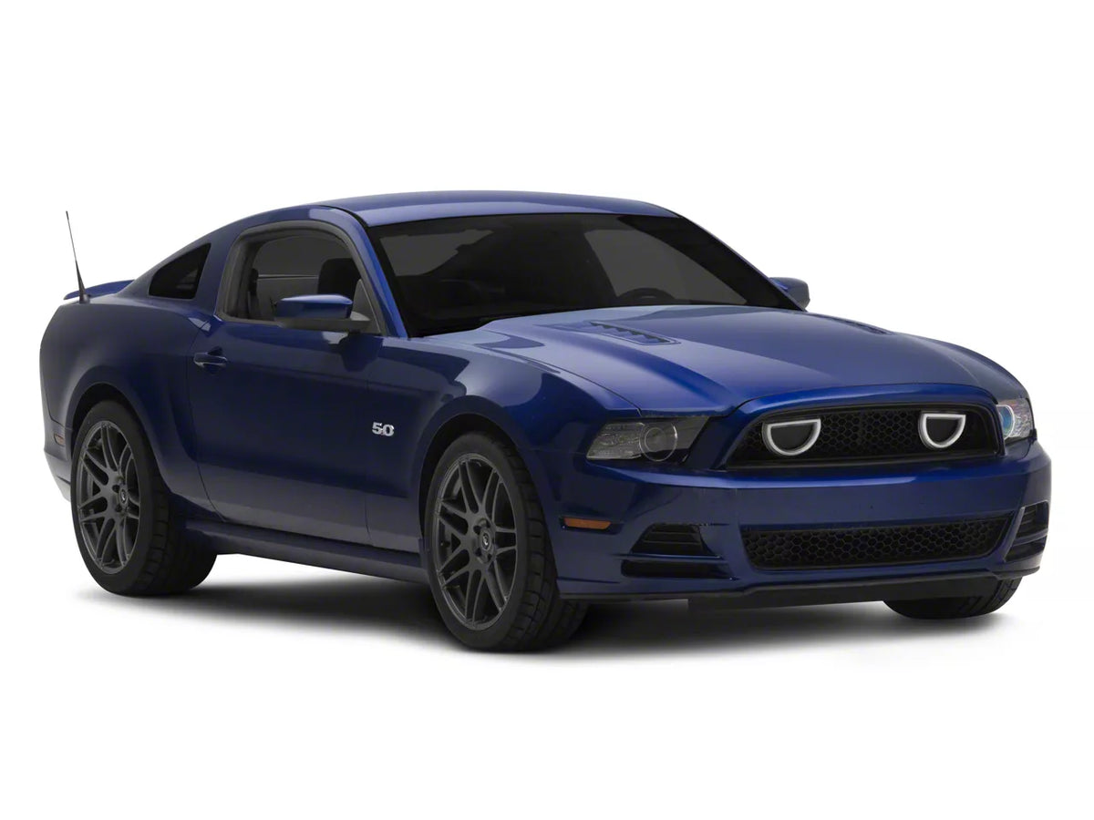 SpeedForm Boss 302 Style Grille; Black (13-14 Mustang GT, V6)