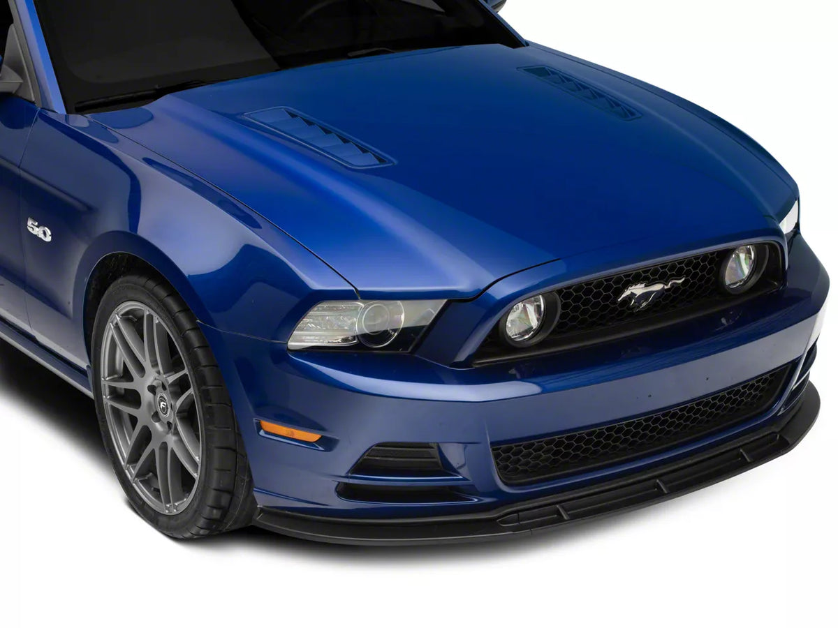 Speedform Quarter Window Louvers; Carbon Fiber Appearance (10-14 Mustang Coupe)