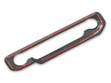 Speedform Dashboard Switch Panel Trim; Carbon Appearance (24-26 Mustang)