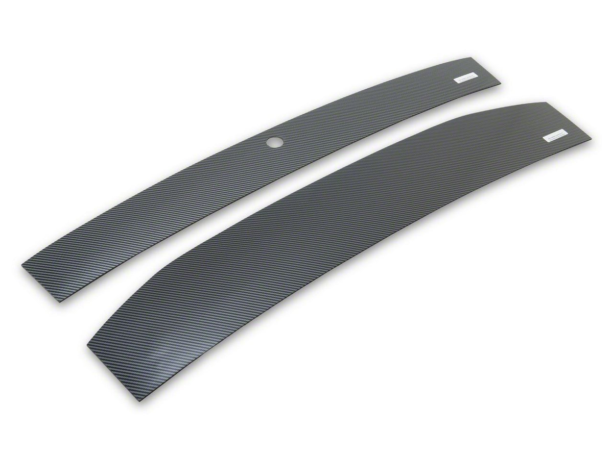 SpeedForm Decklid Panel; Carbon Appearance (24-26 Mustang)