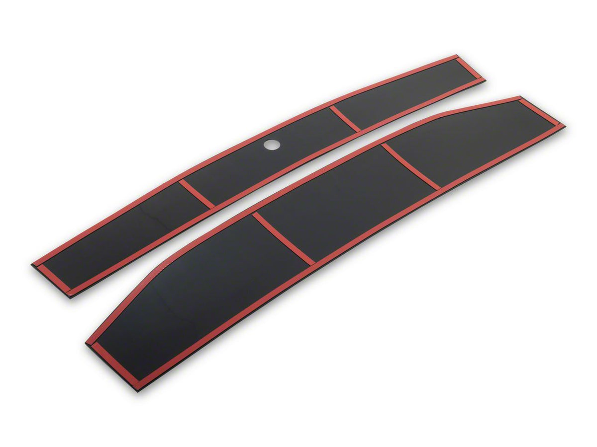 SpeedForm Decklid Panel; Carbon Appearance (24-26 Mustang)
