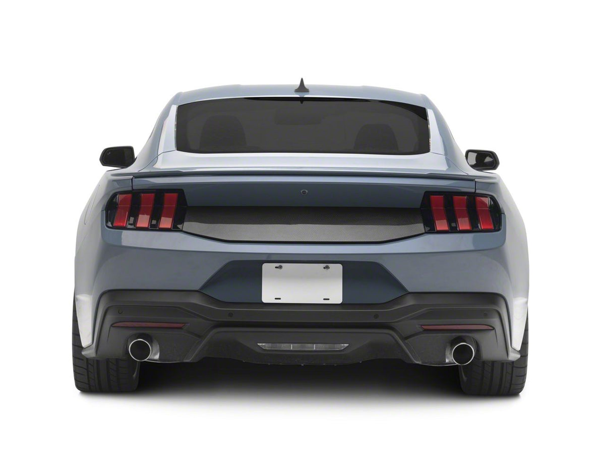 SpeedForm Decklid Panel; Carbon Appearance (24-26 Mustang)