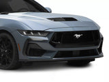 SpeedForm Front Bumper Trim; Carbon Appearance (24-26 Mustang GT, EcoBoost)