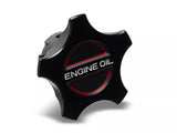 SpeedForm Modern Billet Oil Cap; Black (05-17 Mustang GT, V6)