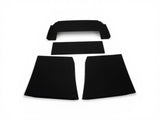 SpeedForm Rear Seat Delete; Black (15-23 Mustang Convertible)