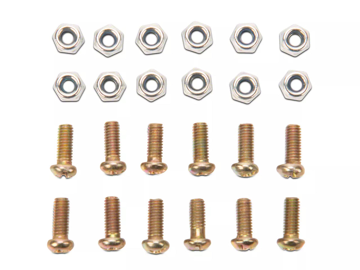 SpeedForm Replacement Grille Hardware Kit for 390052 Only (15-17 Mustang GT, EcoBoost, V6)