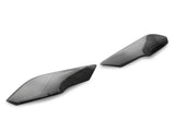SpeedForm Headlight Covers; Smoked (18-23 Mustang GT, EcoBoost)