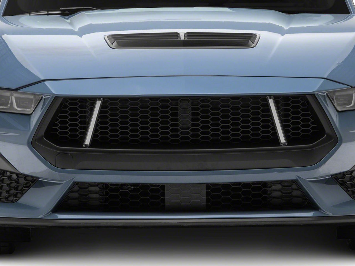 Speedform St Led Upper Grille; Black (24-26 Mustang Gt, Ecoboost)