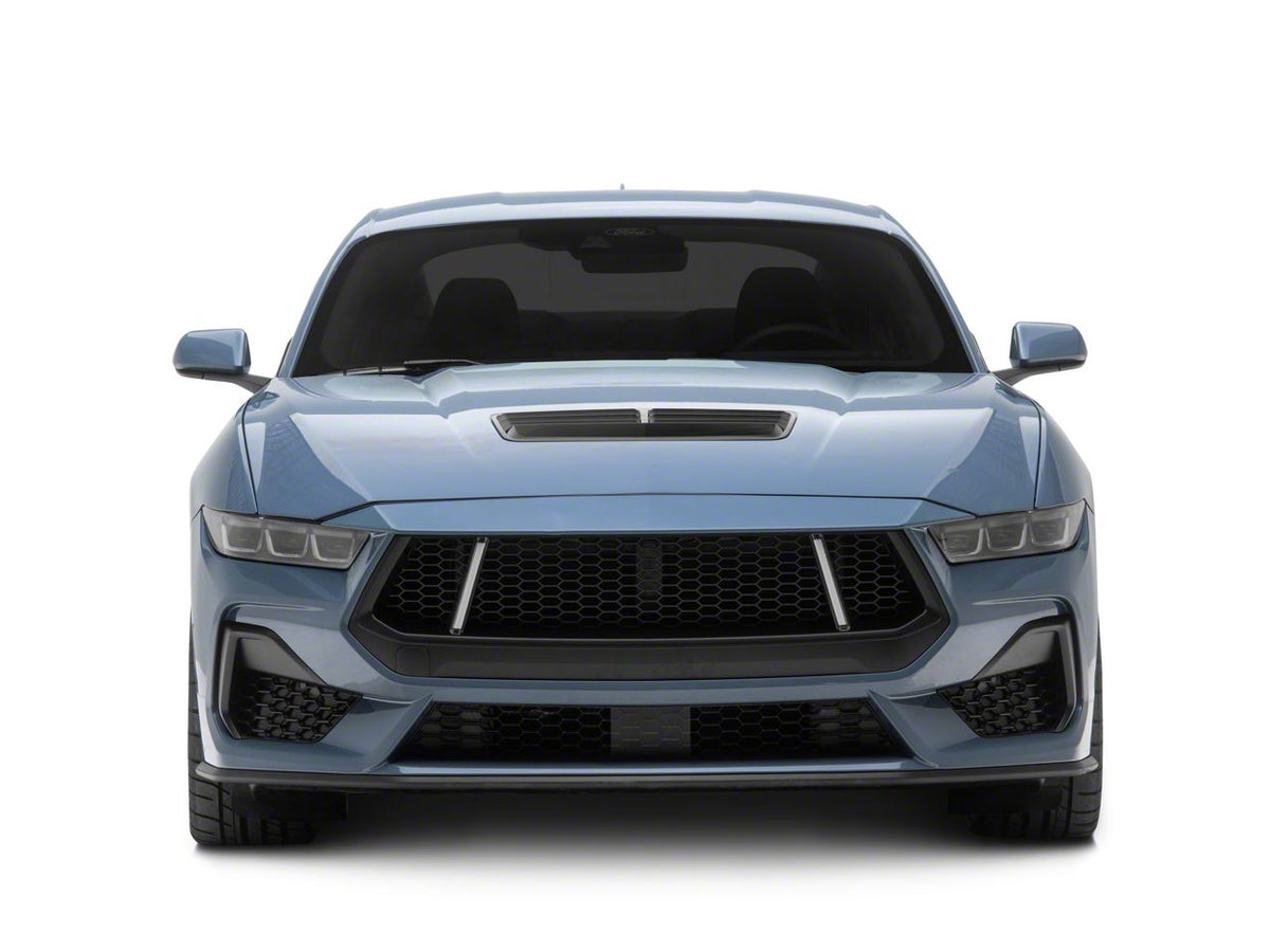 Speedform St Led Upper Grille; Black (24-26 Mustang Gt, Ecoboost)