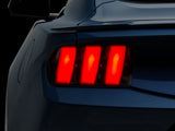 SpeedForm Tail Light Covers; Smoked (24-26 Mustang)