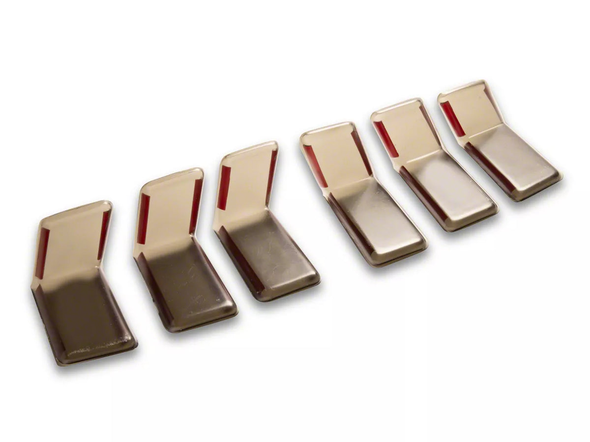 Speedform Tail Light Covers; Smoked (24-26 Mustang)
