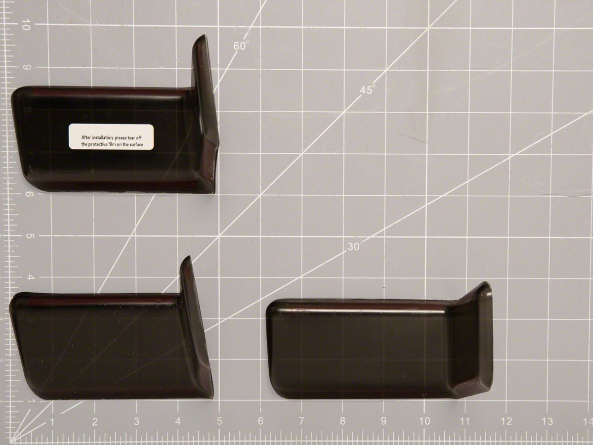 Speedform Tail Light Covers; Smoked (24-26 Mustang)