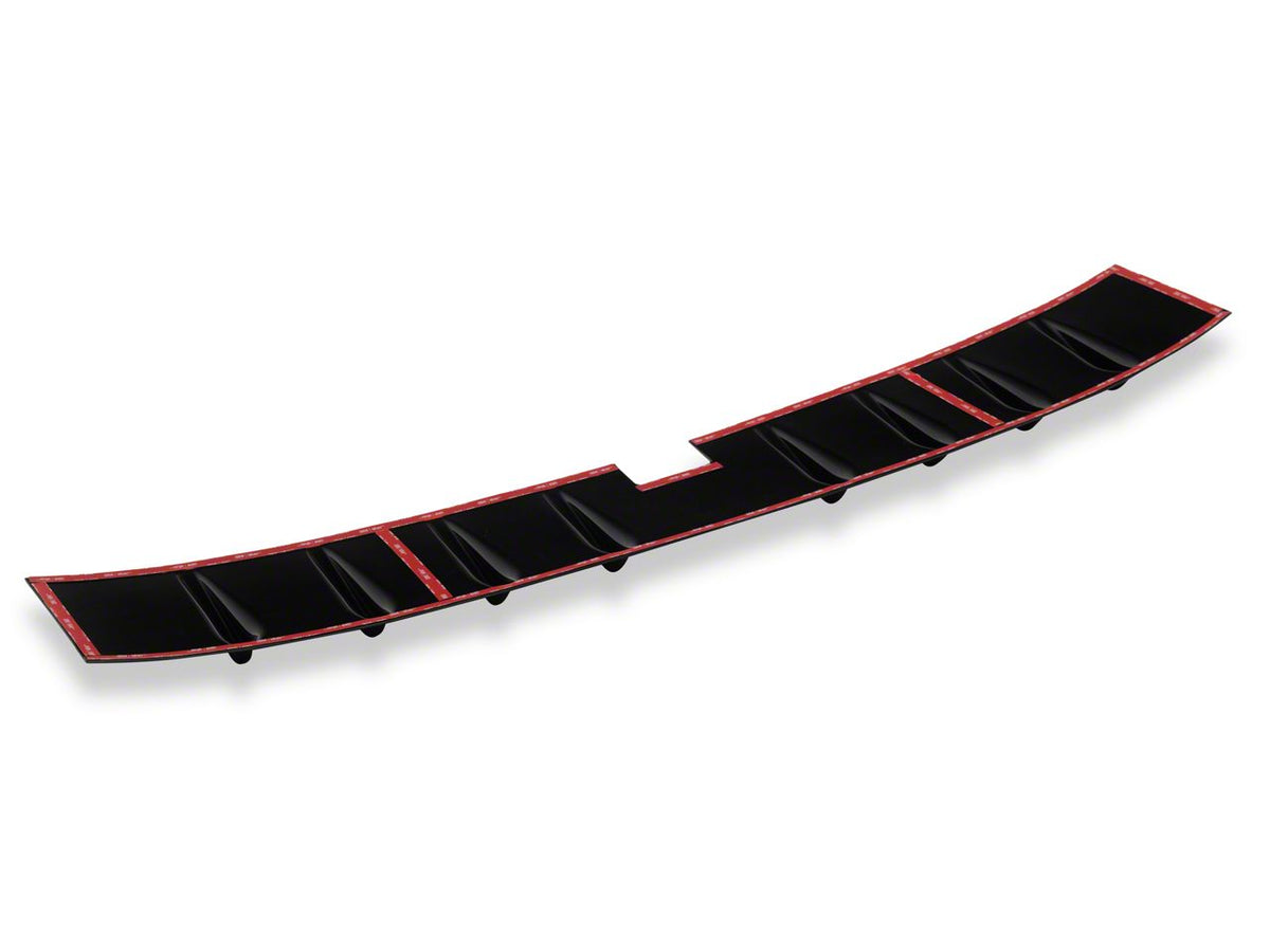 Speedform Vortex Generator; Matte Black (24-25 Mustang Fastback)