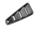 Speedform Quarter Window Louvers; Carbon Fiber Appearance (10-14 Mustang Coupe)