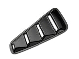 Speedform Quarter Window Louvers; Gloss Black (10-14 Mustang Coupe)