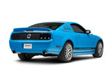 Speedform Quarter Window Louvers; Pre-Painted (05-14 Mustang Coupe)