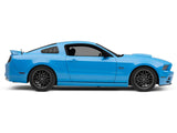 Speedform Quarter Window Louvers; Textured Carbon Appearance (10-14 Mustang Coupe)