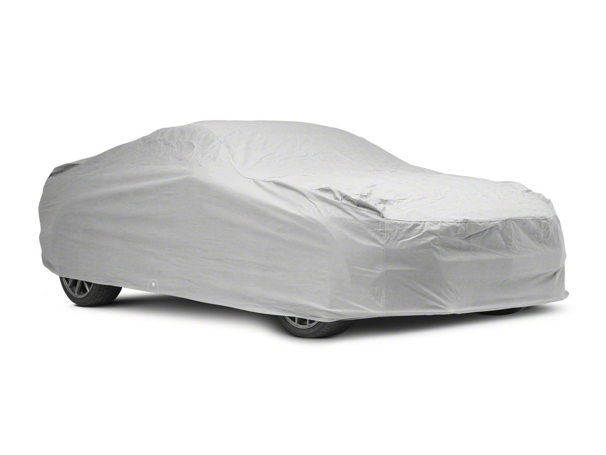 SpeedForm Universal Fit Car Cover; Gray (79-04 Mustang)