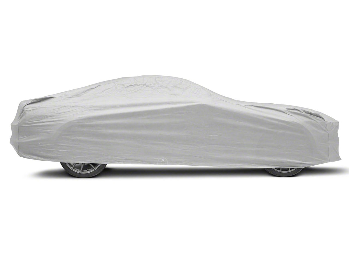 SpeedForm Universal Fit Car Cover; Gray (79-04 Mustang)