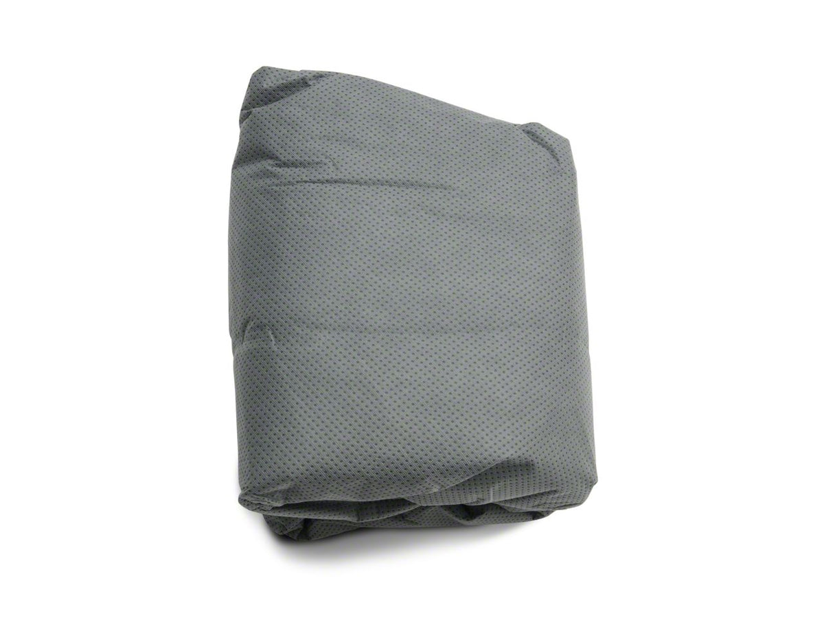 SpeedForm Universal Fit Car Cover; Gray (79-04 Mustang)