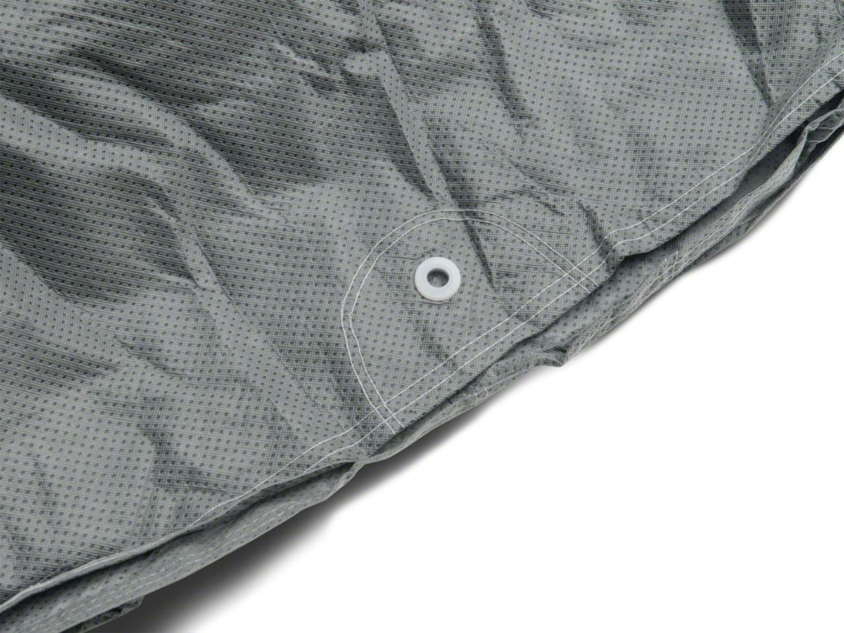 SpeedForm Universal Fit Car Cover; Gray (79-04 Mustang)