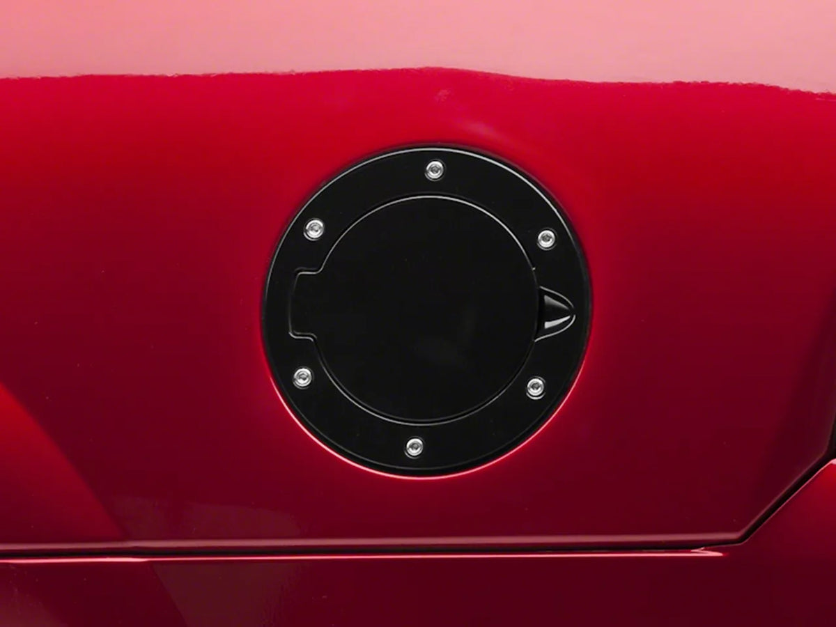 Speedform Modern Billet Bullitt Style Pedal Covers; Red (94-04 Mustang W/ Automatic Transmission)