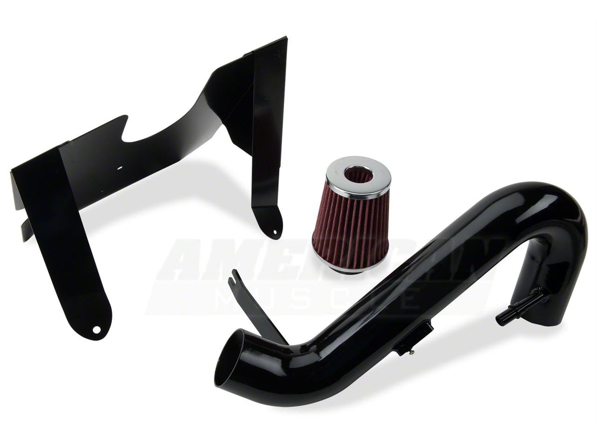 Sr Performance Cold Air Intake; Black (05-09 Mustang V6)
