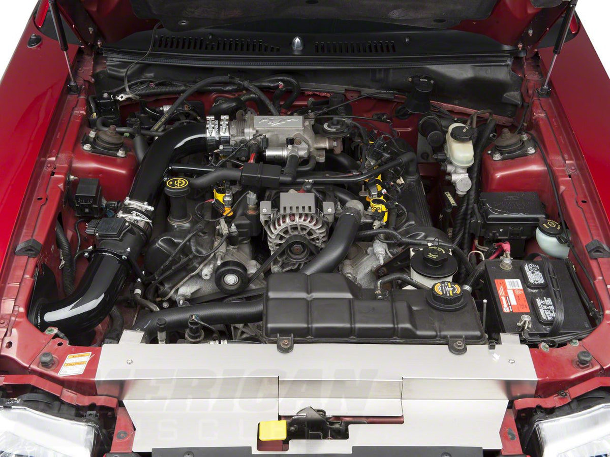 SR Performance Cold Air Intake; Black (96-04 Mustang GT)