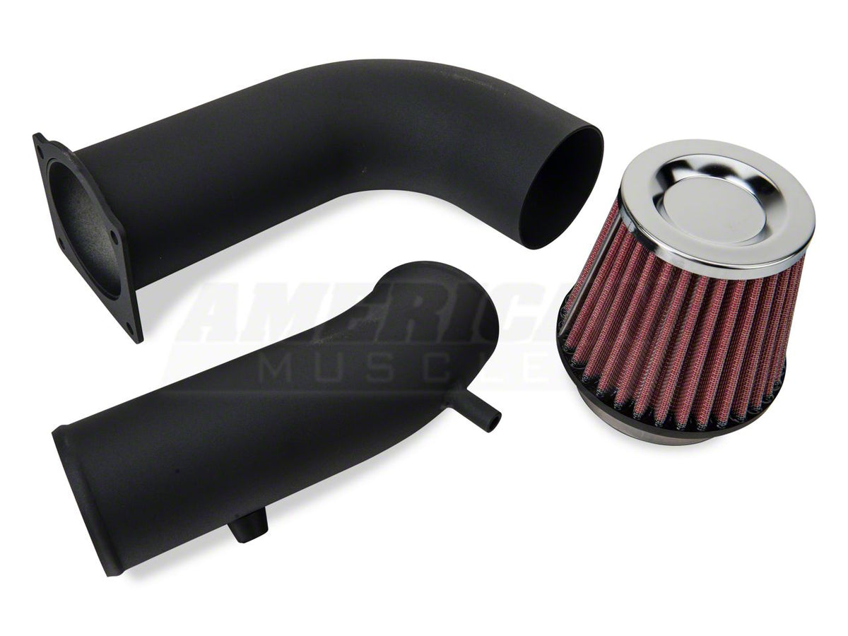 Sr Performance Cold Air Intake; Black (99-04 Mustang V6)